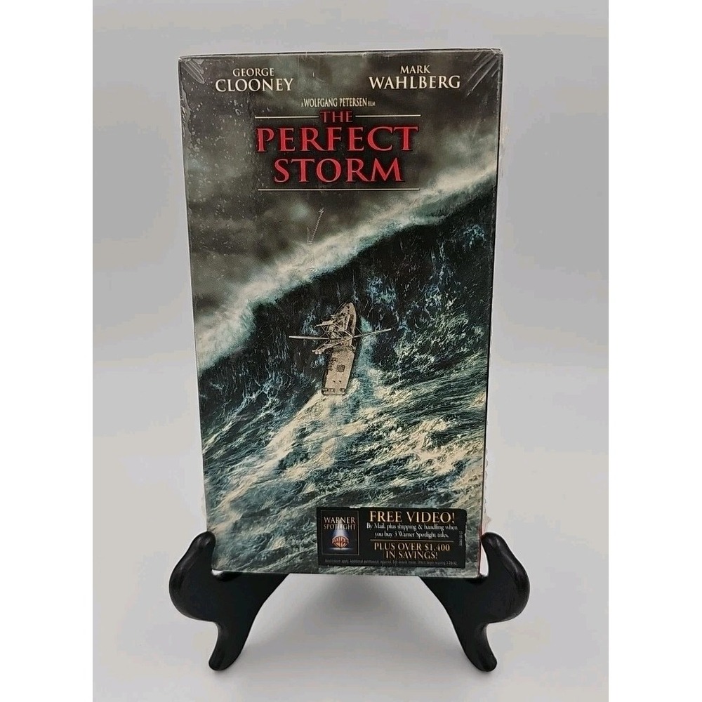 The Perfect Storm (VHS, 2000) - New/Sealed - George Clooney Mark Wahlberg